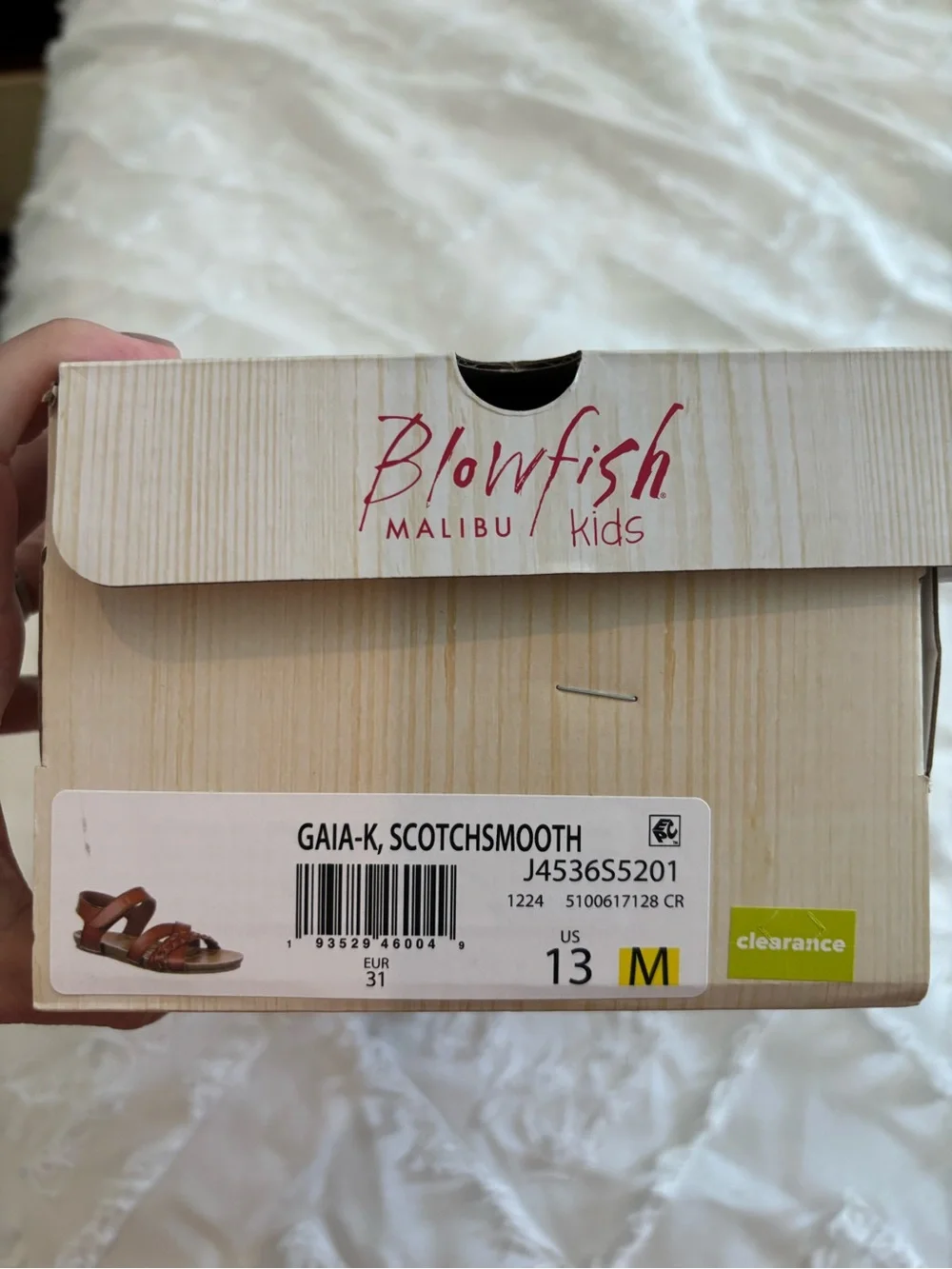 Blowfish Kids Brown Strappy Sandals